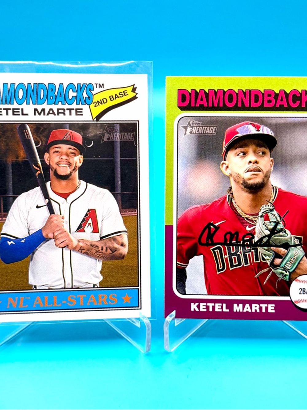 🔥Ketel Marte Lot! 🔥NL All-Stars + Topps Heritage Insert! 😮